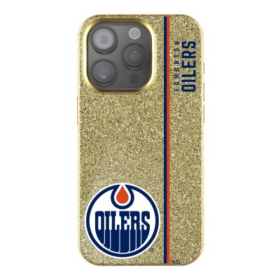 Edmonton Oilers Keyscaper Gold Sidebar Bling iPhone Case