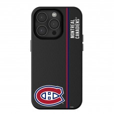 Montreal Canadiens Keyscaper Black Sidebar Magnetic iPhone Case