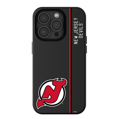 New Jersey Devils Keyscaper Black Sidebar Magnetic iPhone Case