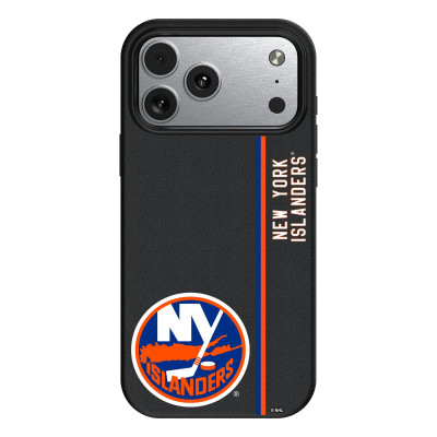 New York Islanders Keyscaper Black Sidebar Magnetic iPhone Case
