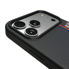 New York Islanders Keyscaper Black Sidebar Magnetic iPhone Case