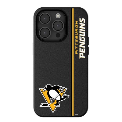 Pittsburgh Penguins Keyscaper Black Sidebar Magnetic iPhone Case
