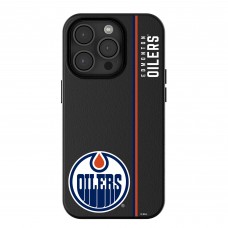 Edmonton Oilers Keyscaper Black Sidebar Magnetic iPhone Case