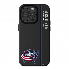 Columbus Blue Jackets Keyscaper Sidebar Magnetic iPhone Case - Black