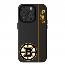 Boston Bruins Keyscaper Black Sidebar Magnetic iPhone Case