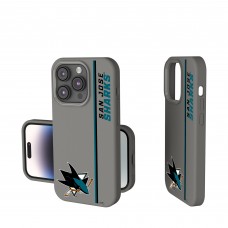 San Jose Sharks Keyscaper Gray Sidebar Soft Touch iPhone Case San Jose Sharks Keyscaper Gray Sidebar Soft Touch iPhone Case