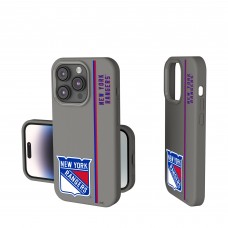 New York Rangers Keyscaper Gray Sidebar Soft Touch iPhone Case New York Rangers Keyscaper Gray Sidebar Soft Touch iPhone Case