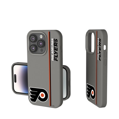 Philadelphia Flyers Keyscaper Gray Sidebar Soft Touch iPhone Case