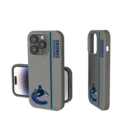 Vancouver Canucks Keyscaper Gray Sidebar Soft Touch iPhone Case