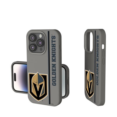 Vegas Golden Knights Keyscaper Gray Sidebar Soft Touch iPhone Case