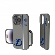 Tampa Bay Lightning Keyscaper Gray Sidebar Soft Touch iPhone Case Tampa Bay Lightning Keyscaper Gray Sidebar Soft Touch iPhone Case