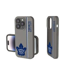 Toronto Maple Leafs Keyscaper Gray Sidebar Soft Touch iPhone Case