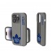 Toronto Maple Leafs Keyscaper Gray Sidebar Soft Touch iPhone Case