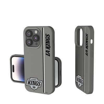 Los Angeles Kings Keyscaper Gray Sidebar Soft Touch iPhone Case