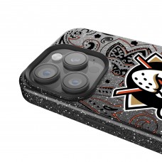 Anaheim Ducks Keyscaper Black Paisley Bling iPhone Case