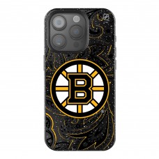 Boston Bruins Keyscaper Black Paisley Bling iPhone Case