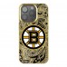 Boston Bruins Keyscaper Gold Paisley Bling iPhone Case