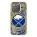 Buffalo Sabres Keyscaper Gold Paisley Bling iPhone Case