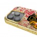 Chicago Blackhawks Keyscaper Paisley Bling iPhone Case - Gold