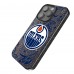Edmonton Oilers Keyscaper Black Paisley Bling iPhone Case