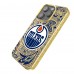 Edmonton Oilers Keyscaper Gold Paisley Bling iPhone Case