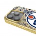 Edmonton Oilers Keyscaper Gold Paisley Bling iPhone Case