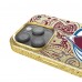 Colorado Avalanche Keyscaper Gold Paisley Bling iPhone Case