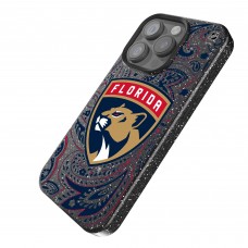 Florida Panthers Keyscaper Paisley Bling iPhone Case - Black