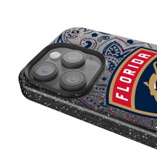 Florida Panthers Keyscaper Paisley Bling iPhone Case - Black