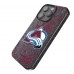 Colorado Avalanche Keyscaper Black Paisley Bling iPhone Case