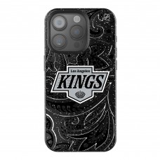 Los Angeles Kings Keyscaper Black Paisley Bling iPhone Case