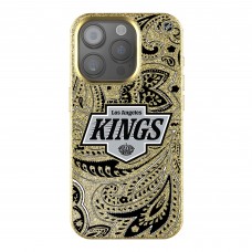 Los Angeles Kings Keyscaper Gold Paisley Bling iPhone Case