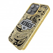 Los Angeles Kings Keyscaper Gold Paisley Bling iPhone Case