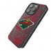 Minnesota Wild Keyscaper Black Paisley Bling iPhone Case