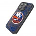 New York Islanders Keyscaper Black Paisley Bling iPhone Case