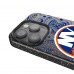 New York Islanders Keyscaper Black Paisley Bling iPhone Case
