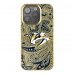 Nashville Predators Keyscaper Gold Paisley Bling iPhone Case