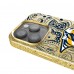 Nashville Predators Keyscaper Gold Paisley Bling iPhone Case