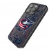 Columbus Blue Jackets Keyscaper Paisley Bling iPhone Case - Black
