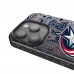Columbus Blue Jackets Keyscaper Paisley Bling iPhone Case - Black