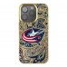 Columbus Blue Jackets Keyscaper Paisley Bling iPhone Case - Gold
