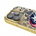 Columbus Blue Jackets Keyscaper Paisley Bling iPhone Case - Gold