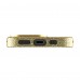 Columbus Blue Jackets Keyscaper Paisley Bling iPhone Case - Gold