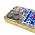 New York Rangers Keyscaper Gold Paisley Bling iPhone Case