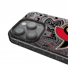 Ottawa Senators Keyscaper Black Paisley Bling iPhone Case