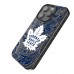 Toronto Maple Leafs Keyscaper Black Paisley Bling iPhone Case