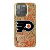 Philadelphia Flyers Keyscaper Gold Paisley Bling iPhone Case