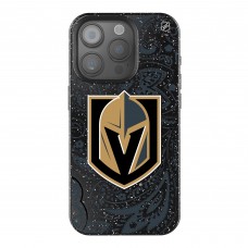 Vegas Golden Knights Keyscaper Black Paisley Bling iPhone Case
