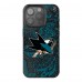 San Jose Sharks Keyscaper Black Paisley Bling iPhone Case
