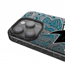 San Jose Sharks Keyscaper Black Paisley Bling iPhone Case San Jose Sharks Keyscaper Black Paisley Bling iPhone Case